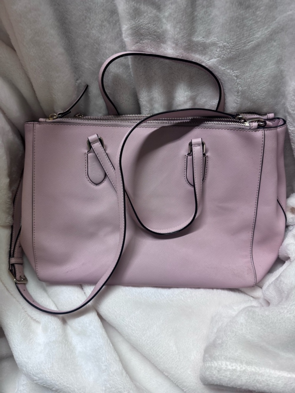 Kate Spade Light Pink Large Purse